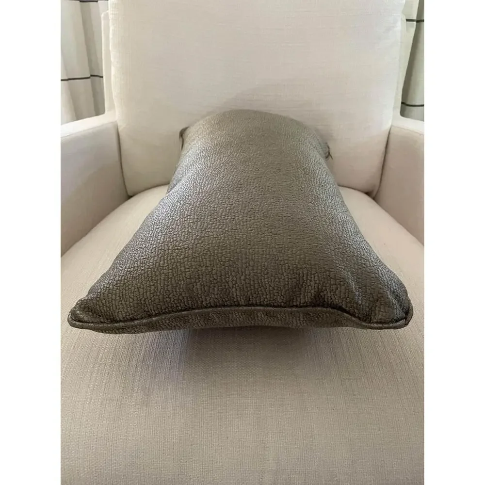 Designer Lumbar Pillow Cover And Down Insert